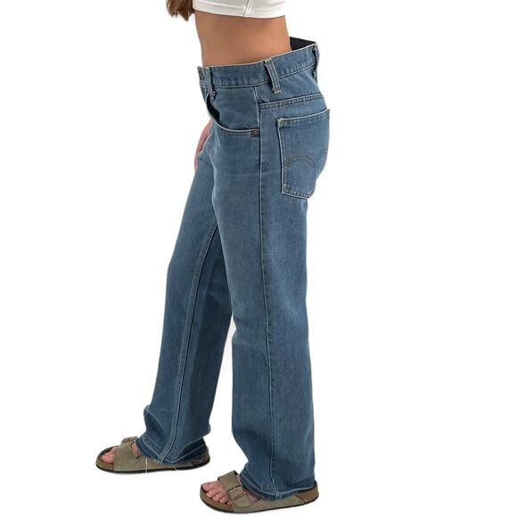 Vintage Levi's 917 Boot Cut Jeans Orange Tab SF 207 Made in the USA | 29" x 29" - Picture 7 of 16